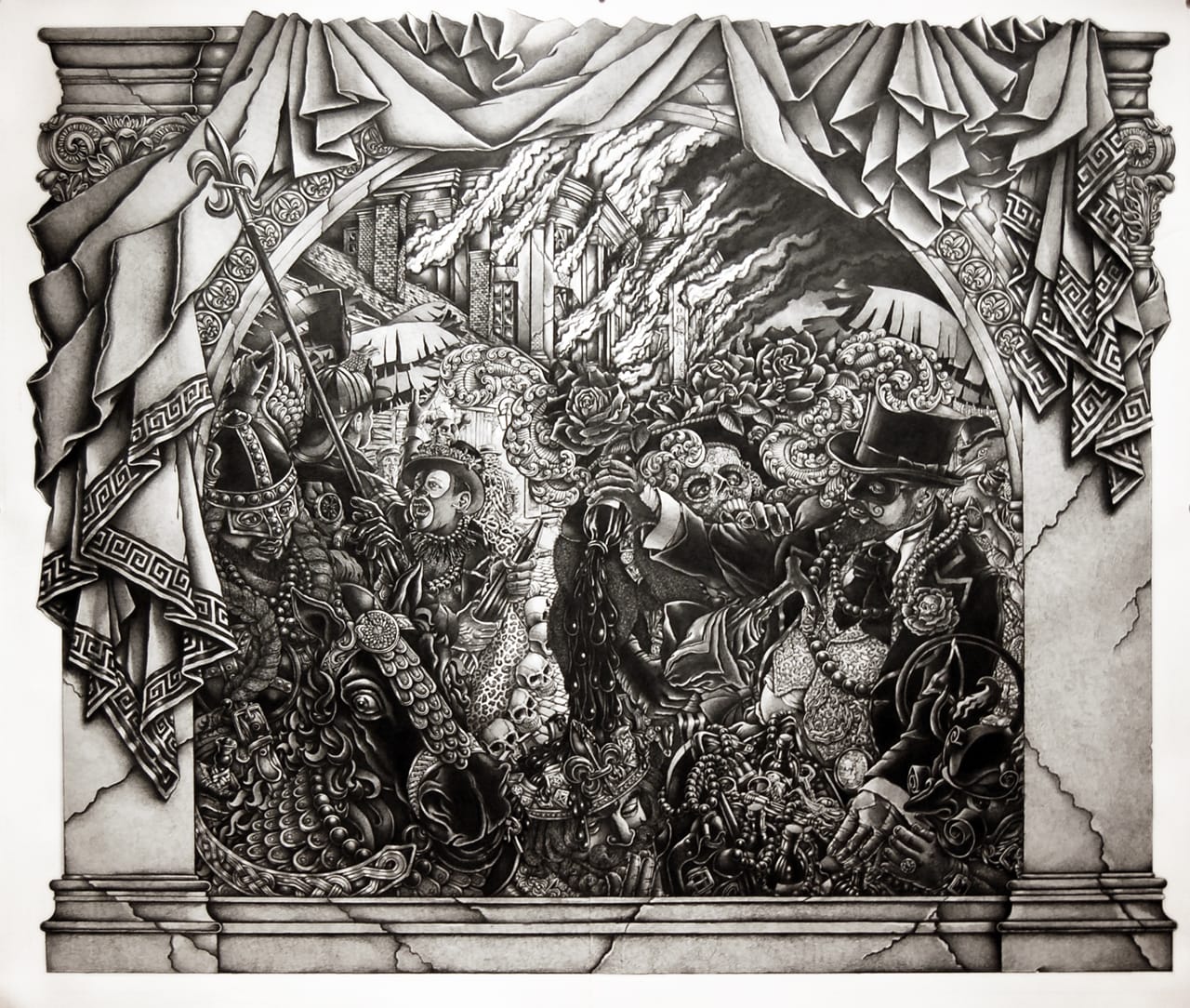 Michael Meads, "The BaPtism" (2012) (image courtesy Ogden Museum of Southern Art)