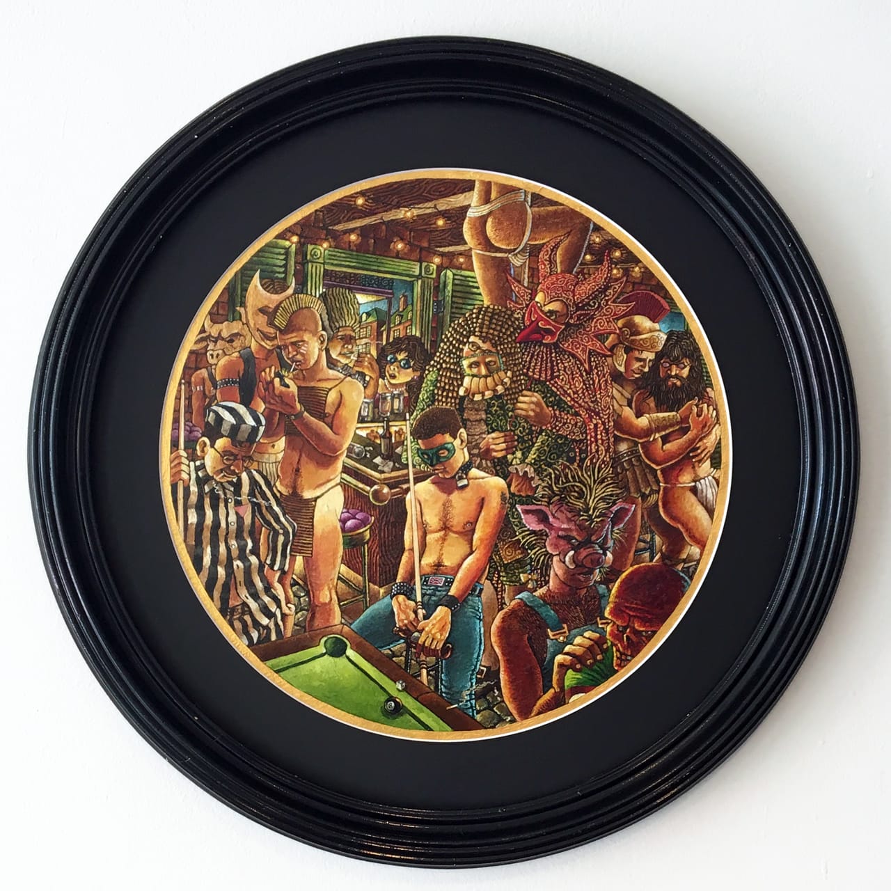 Michael Meads, "For Saint Genesius, Patron Saint of Actors" (1998) (image courtesy Ogden Museum of Southern Art)