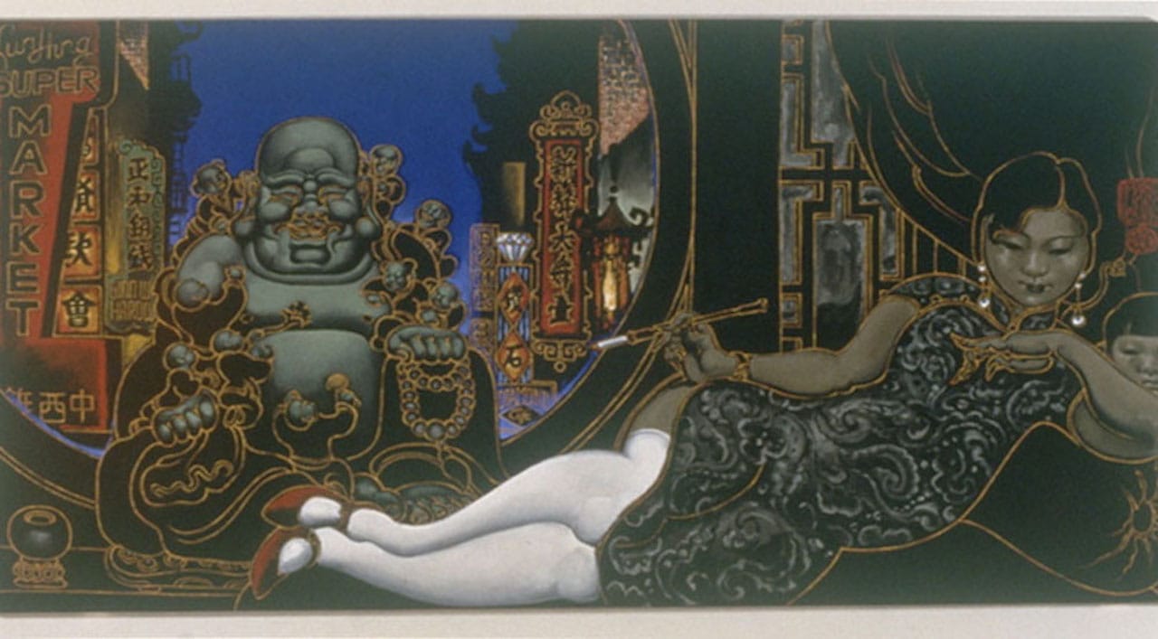 Ms. Chinatown Martin Wong, 1992 (Provided by Visual AIDS)