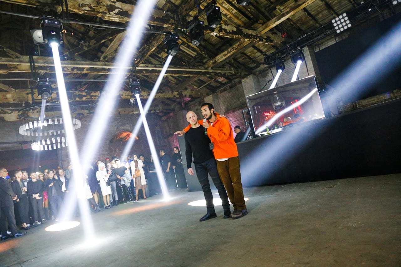 Lucien Smith, Keith Rubenstein at Macabre Suite. Photo courtesy of Will Davis at Nadine Johnson.