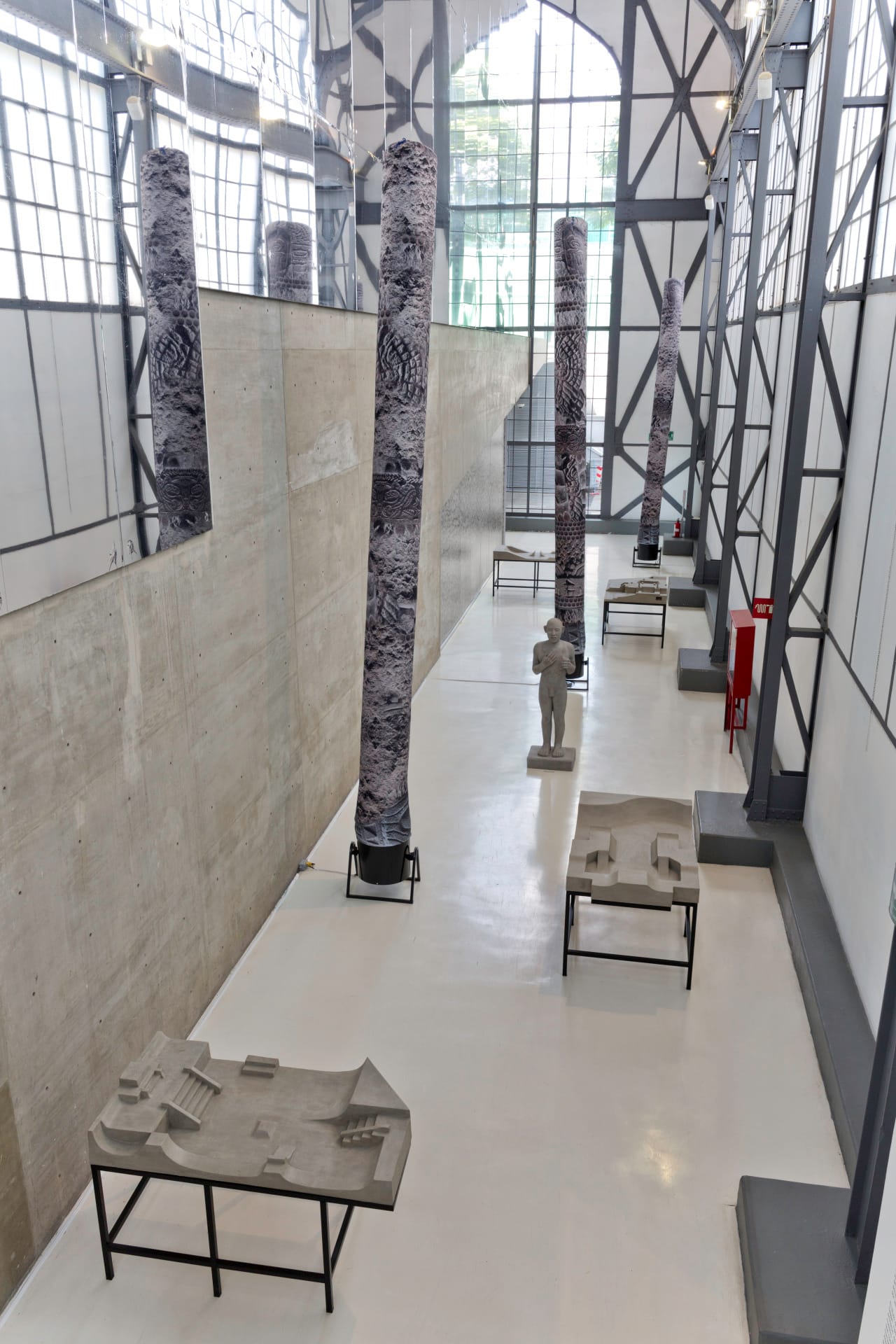 Installation view of SANGREE's 'Murmurs of Earth' at the Museo Universitario del Chopo