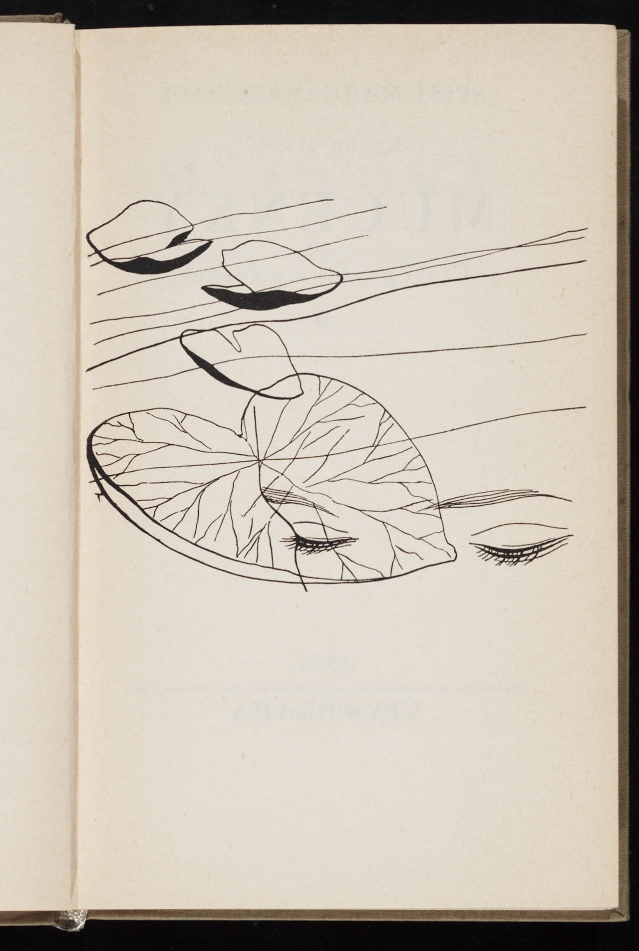 Toyen, illustration for "Mučenky: čtyři povídky o ženách" (1934) by Marie Majerová 