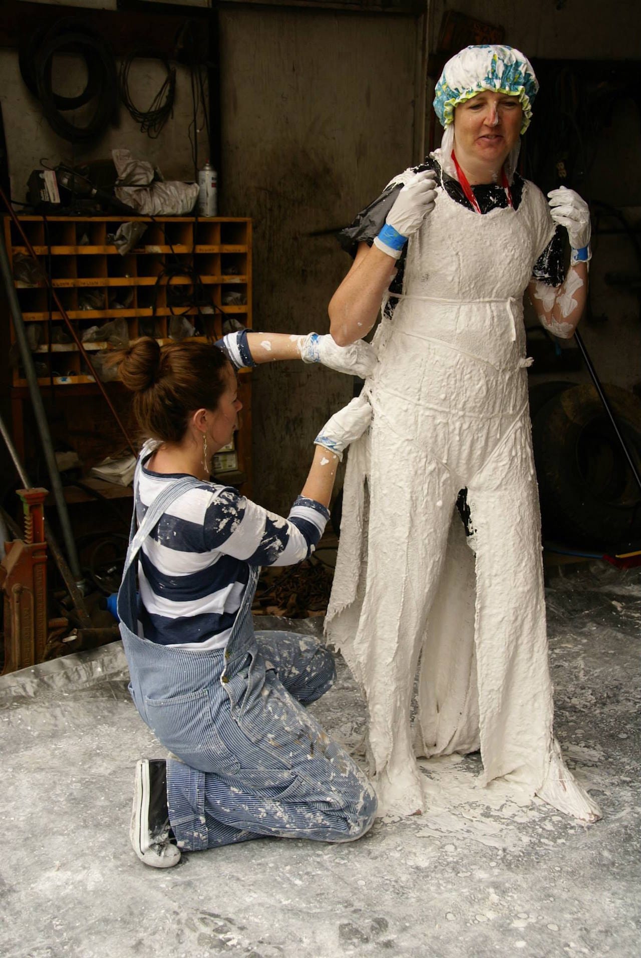 A casting session (photo by Charlie Kovalenko)