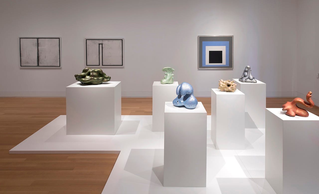 'The Ceramic Presence in Modern Art: Selections from the Linda Leonard Schlenger Collection and the Yale University Art Gallery,' installation view (all images courtesy of Yale University Art Gallery)