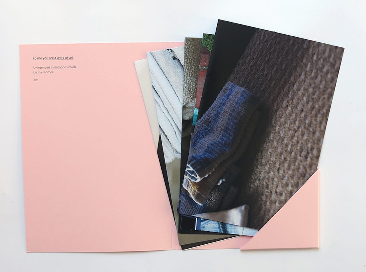 Maurice van Es, "To me you are a work of art" (2011)