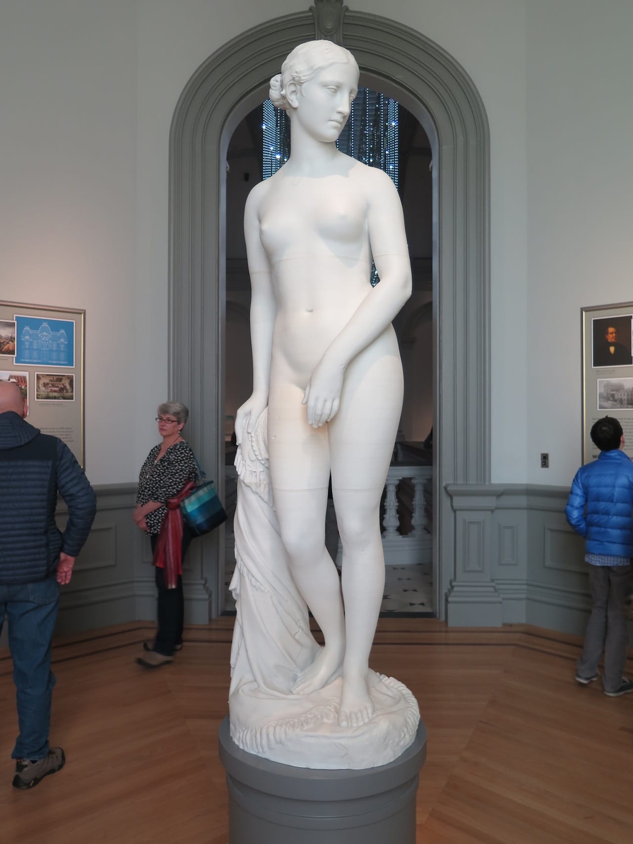 A 3D-printed replica of "The Greek Slave" (1851) by Hiram Powers