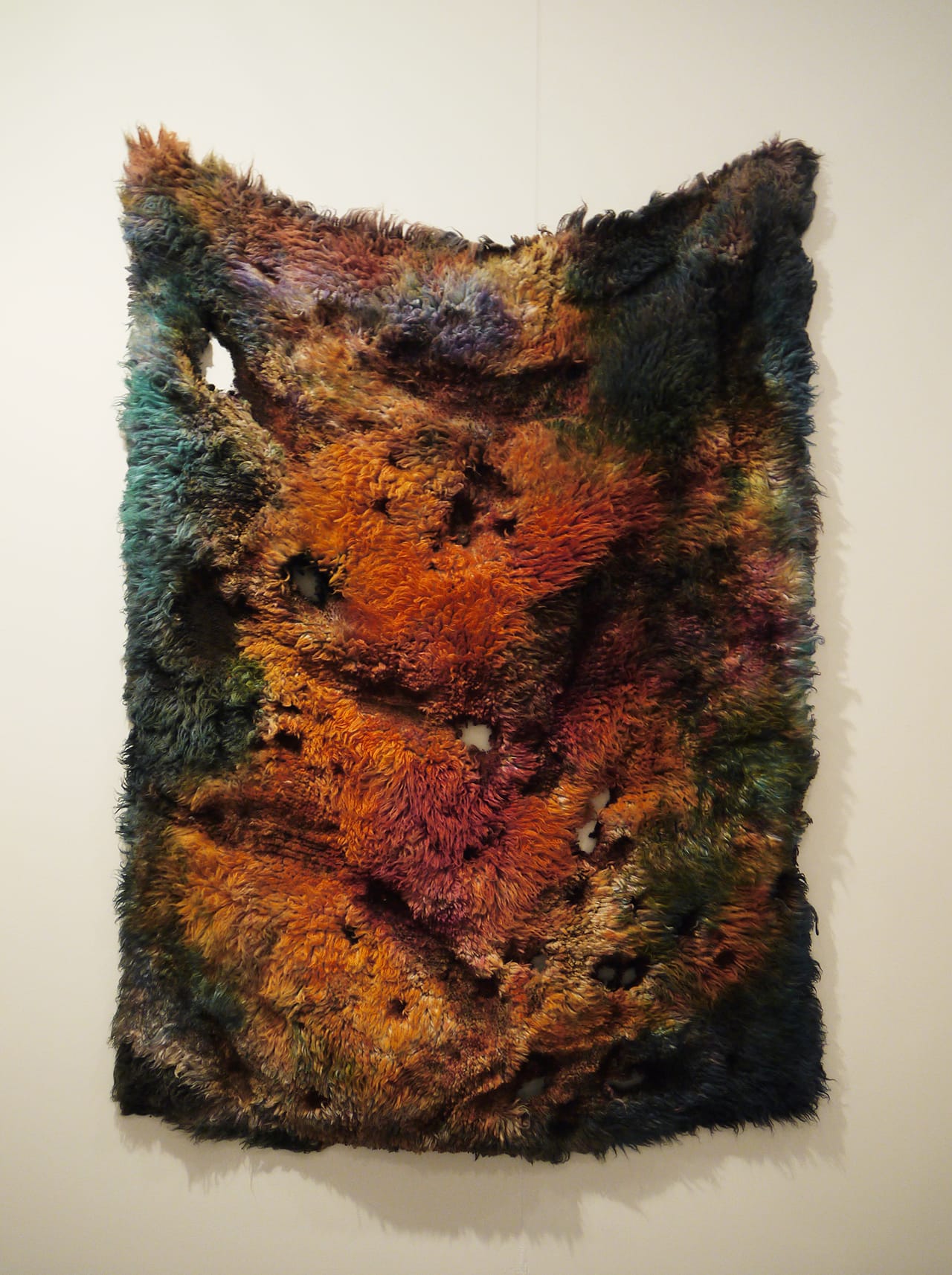 Anna Betbeze, "Heat Wave Rug" at Markus Luttgen