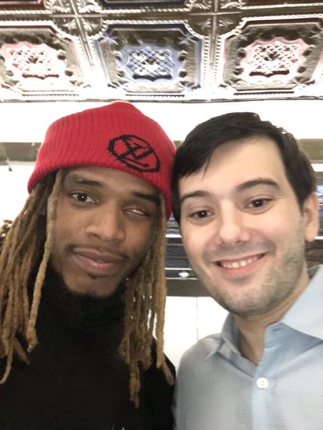 A recent pic from Martin Shkreli's Twitter feed (Image via Twitter) 