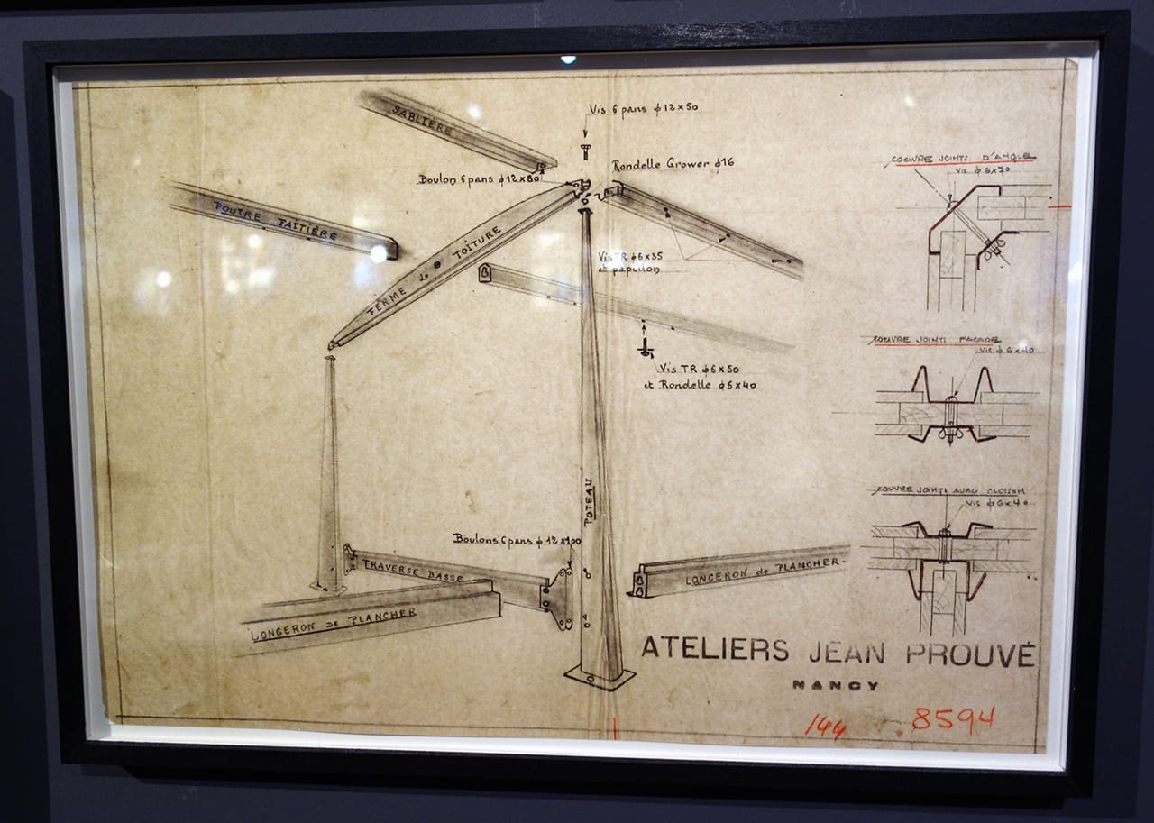 Jean Prouvé, "4x4 Demountable Military Shelter" (1939), with Galerie Patrick Seguin at Design Miami
