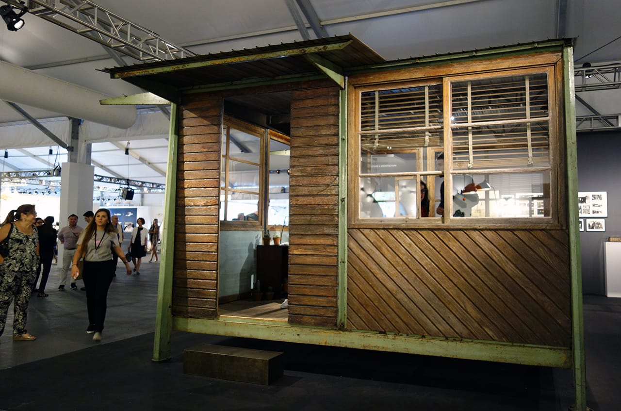 Jean Prouvé, "4x4 Demountable Military Shelter" (1939), with Galerie Patrick Seguin at Design Miami