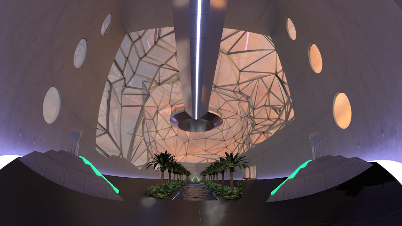 Inside DiMoDA (courtesy the artists)