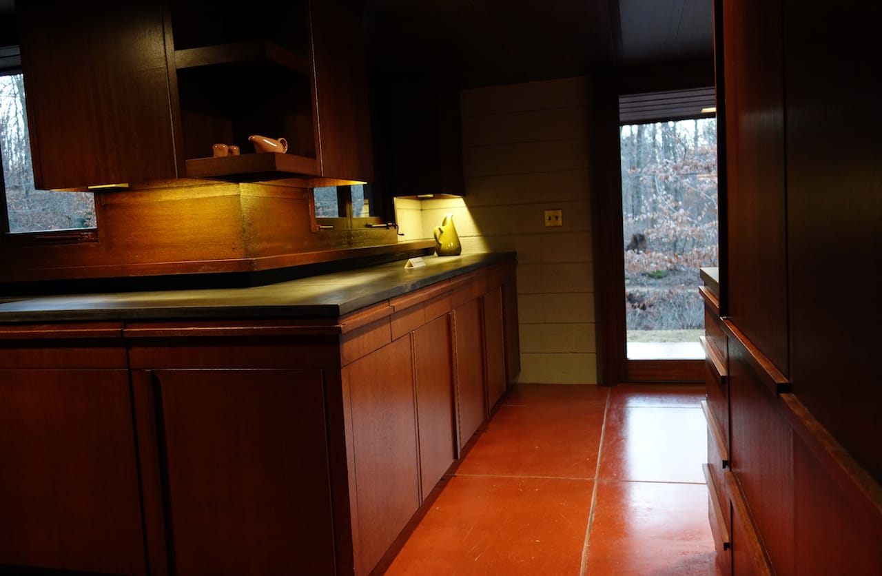 Frank Lloyd Wright's Bachman-Wilson House at Crystal Bridges Museum of American Art, Bentonville, Arkansas