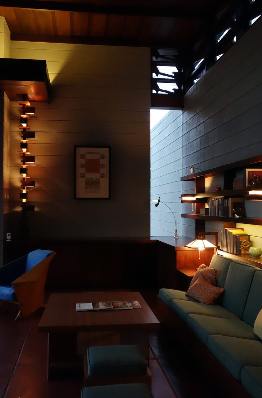 Frank Lloyd Wright's Bachman-Wilson House at Crystal Bridges Museum of American Art, Bentonville, Arkansas