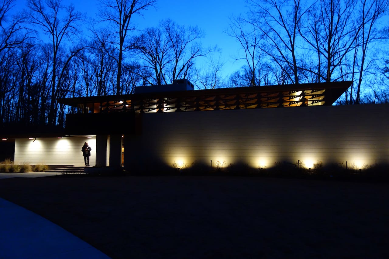 Frank Lloyd Wright's Bachman-Wilson House at Crystal Bridges Museum of American Art, Bentonville, Arkansas