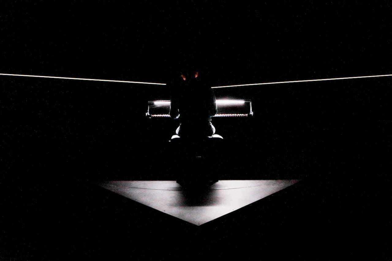 Igor Levit performing in 'Goldberg' at the Park Avenue Armory (photo by Marco Anelli, courtesy Park Avenue Armory)