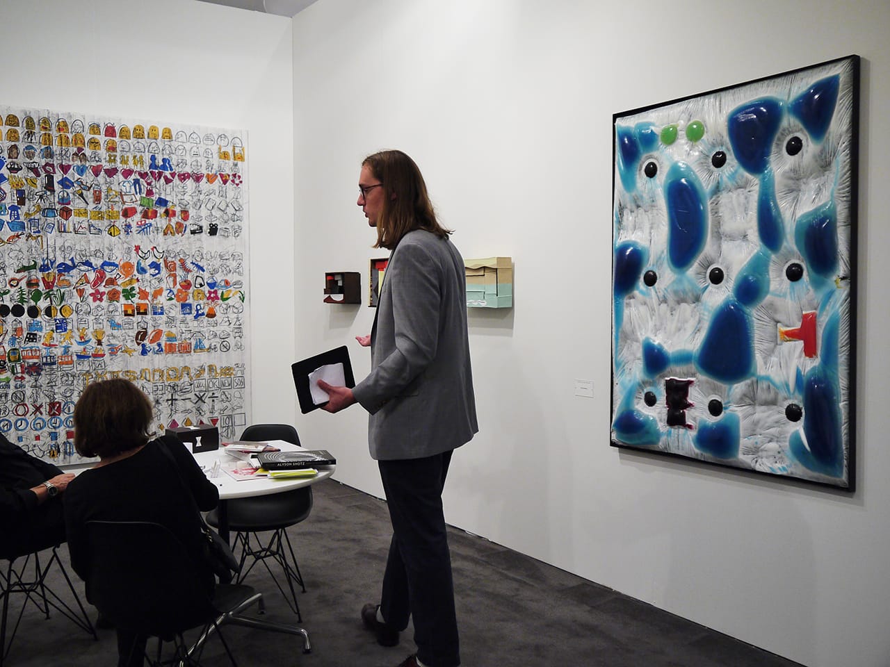 Work by Jesse Greenberg at Derek Eller Gallery