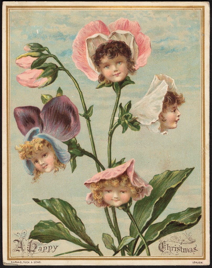 "A happy Christmas" (via Boston Public Library)