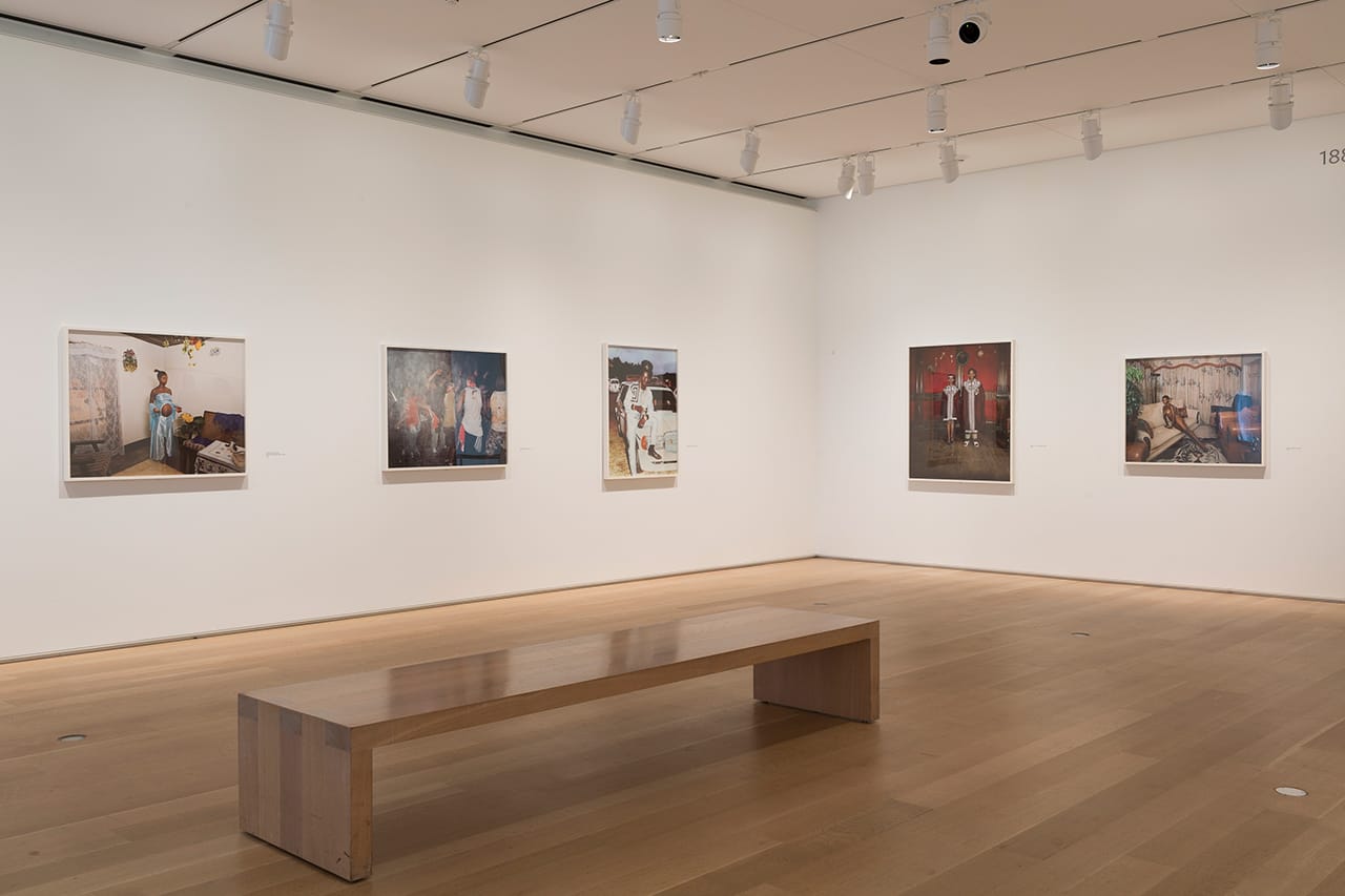 Installation view, 'Deana Lawson: Ruttenberg Contemporary Photography Series,' the Art Institute of Chicago, September 5, 2015–January 10, 2016 (courtesy the Art Institute of Chicago) (click to enlarge)