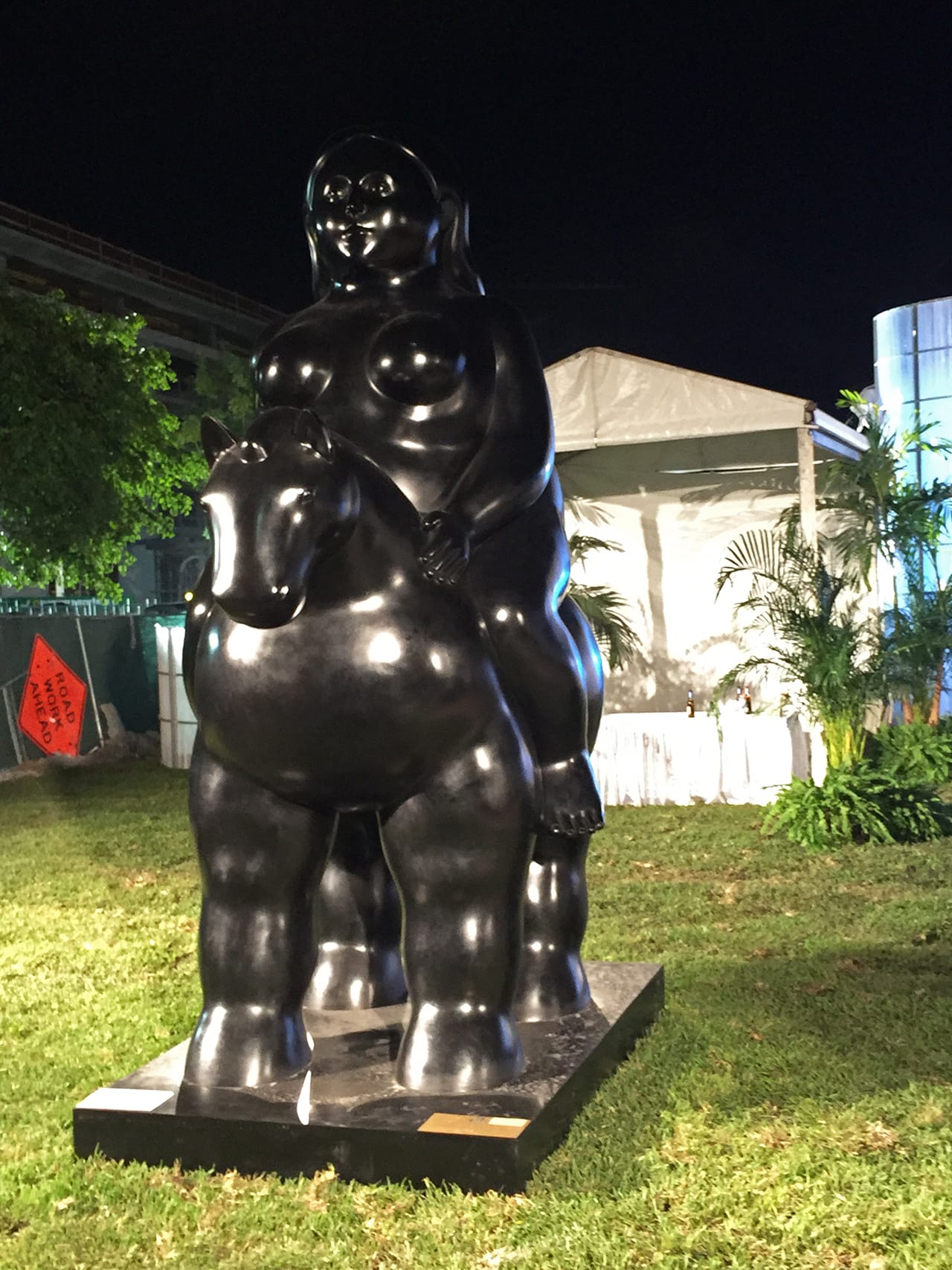 Botero outside of Art Miami