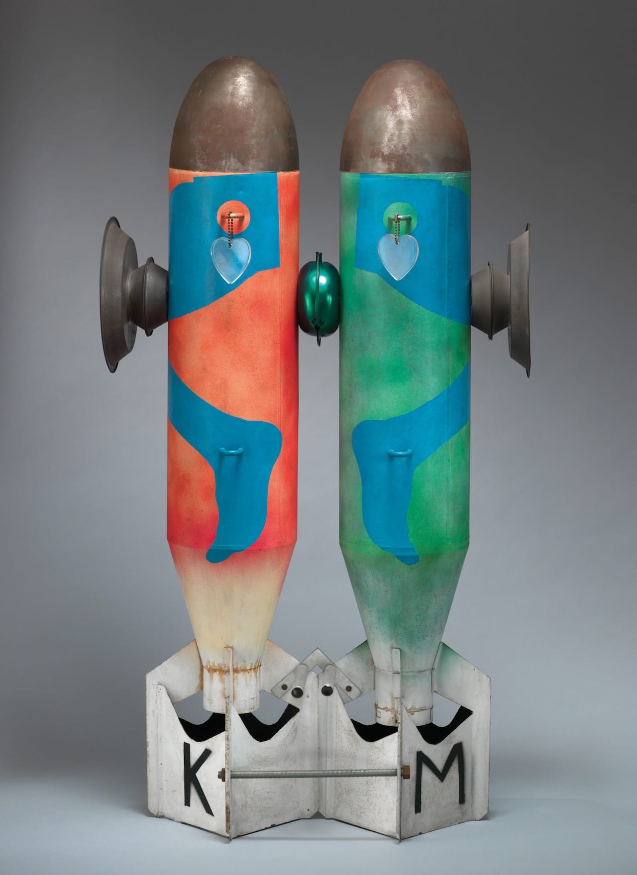 Kiki Kogelnik, "Bombs in Love" (1962) (click to enlarge)