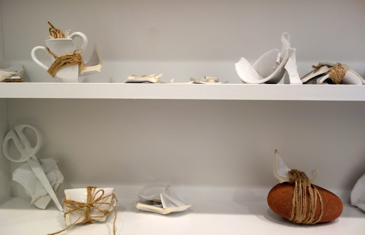 'The Riverbed' by Yoko Ono at Galerie Lelong