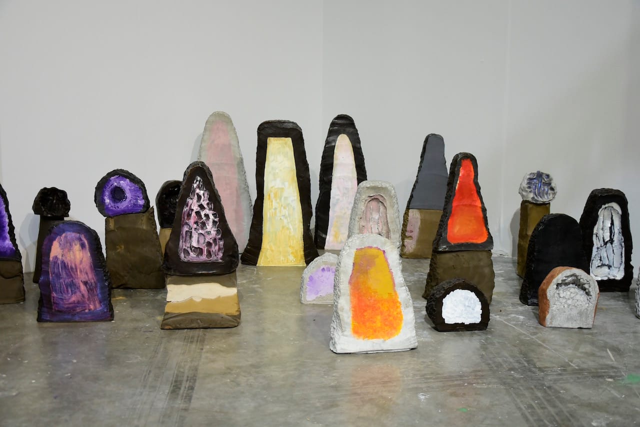 Erika Verzutti, "Mineral" (2013) in 'Everything you are I am not' at Mana Wynwood