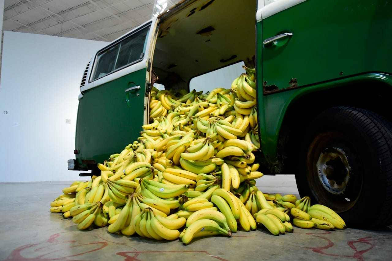 Paula Nazareth, "Banana Market" (2011) in 'Everything I am you are not' at Mana Wynwood