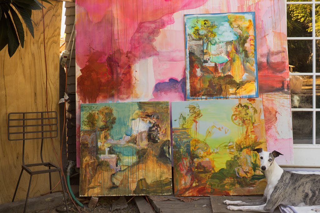 M.A. Peers's studio (photo by Grant Mudford, via rosamundfelsen.com)