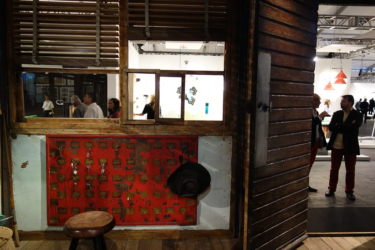 Interior of the Jean Prouvé military shelter