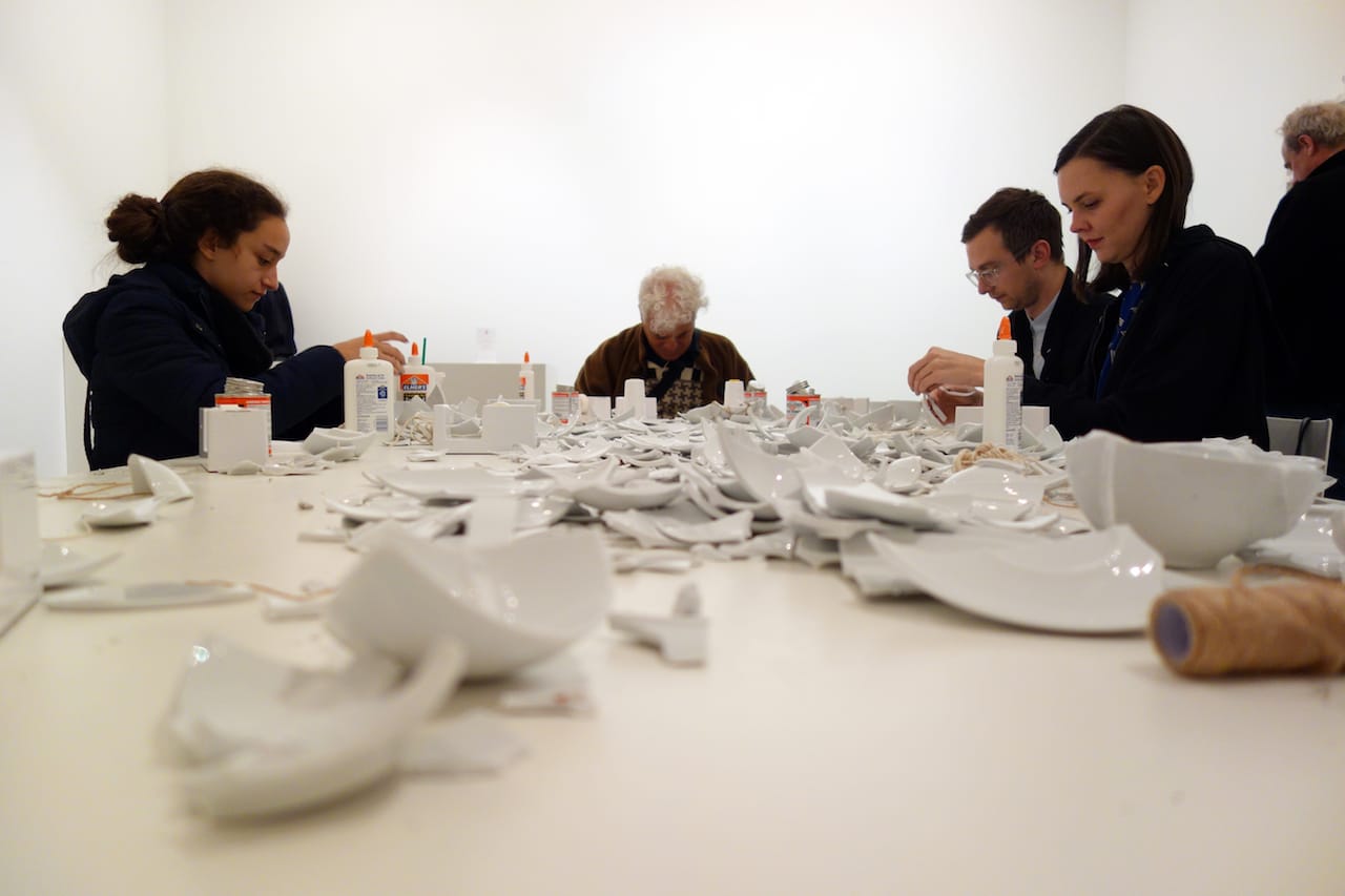 'The Riverbed' by Yoko Ono at Andrea Rosen Gallery