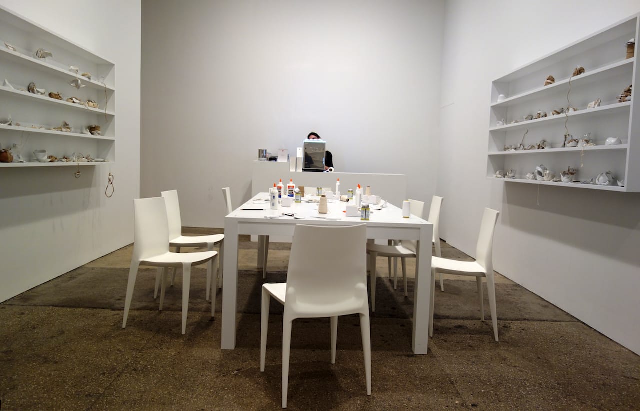 'The Riverbed' by Yoko Ono at Galerie Lelong