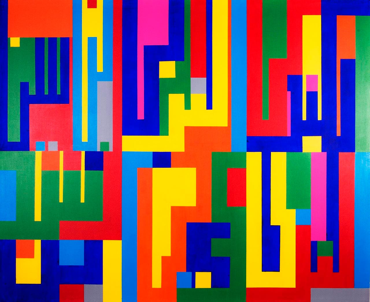 Rasheed Araeen "In the Midst of Darkness" 1A (2012)