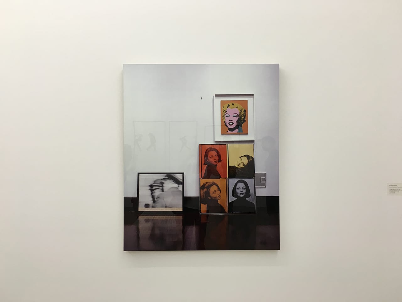 Louise Lawler "Life After 1945 (Faces)" 2006-2007