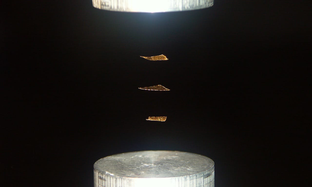 Evelina Domnitch & Dmitry Gelfand, "Sonolevitation" (via facebook)