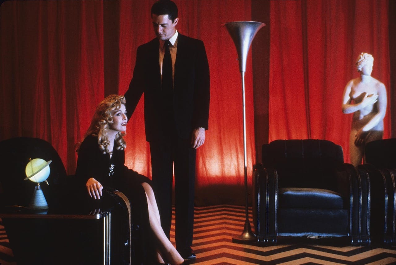Sheryl Lee and Kyle MacLachlan in 'Twin Peaks: Fire Walk With Me' (1992)