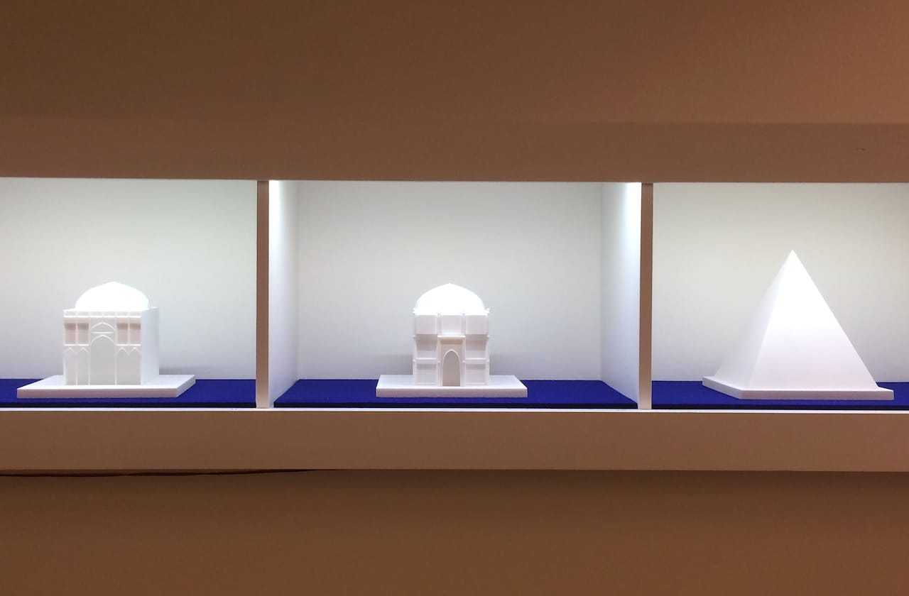 Installation view of 'Un/Fair Use' at the Center for Architecture