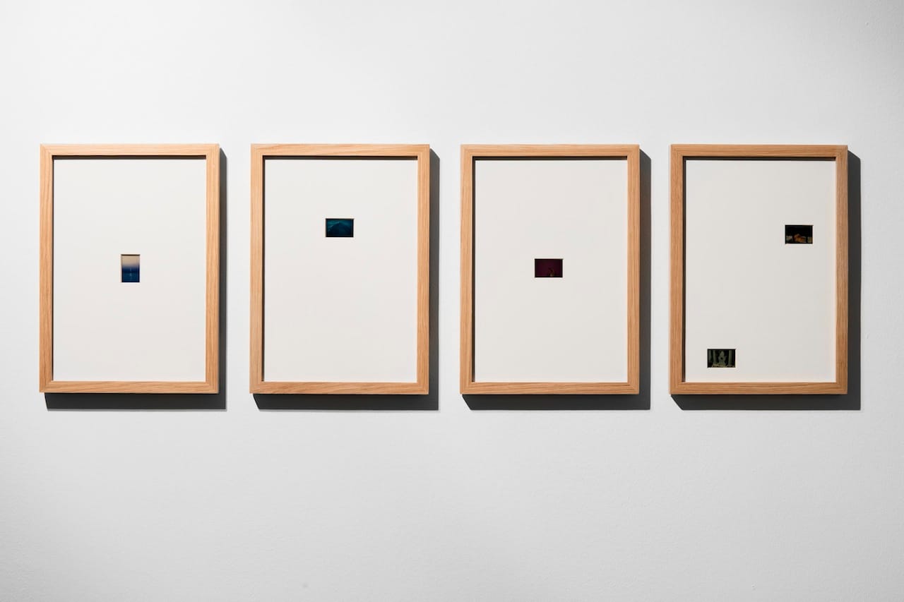 Yavuz Erkan, "Ateloprosopia" (2015), 35mm dia film, 29x21cm ea