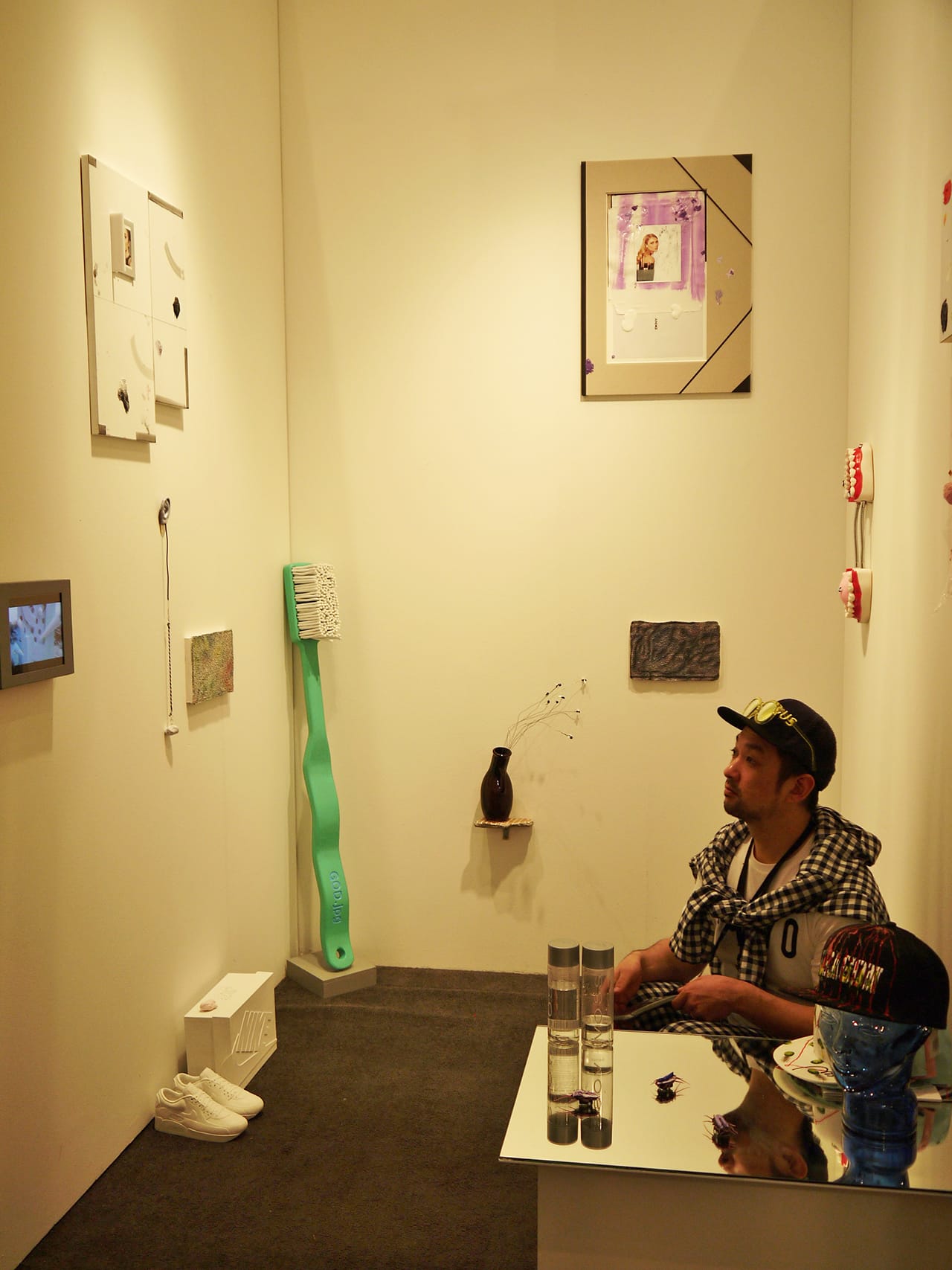 The booth of XYZ collective