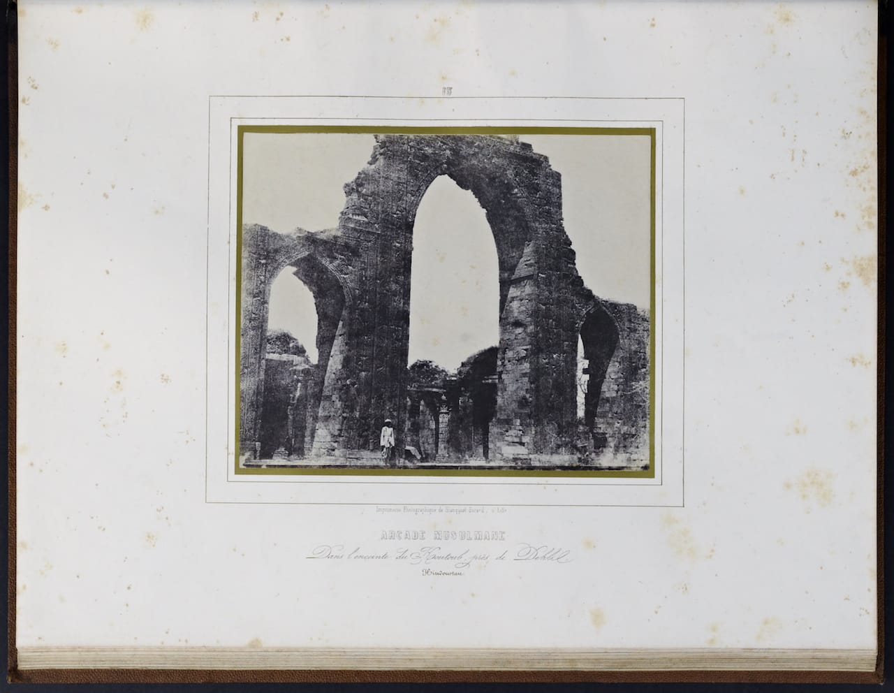 Louis Désiré Blanquart-Evrard, "Arcade Musulmane" from "Album photographique de l’artiste et de l’amateur" (1851)