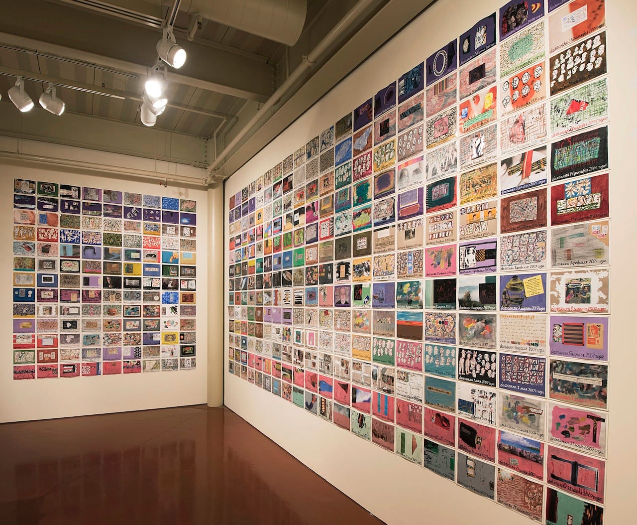 Vagrich Bakhchanyan, "One Day Exhibition of One Work" (July 28, 2006–July 27, 2007), installation view (photo courtesy of Irene Bakhchanyan)