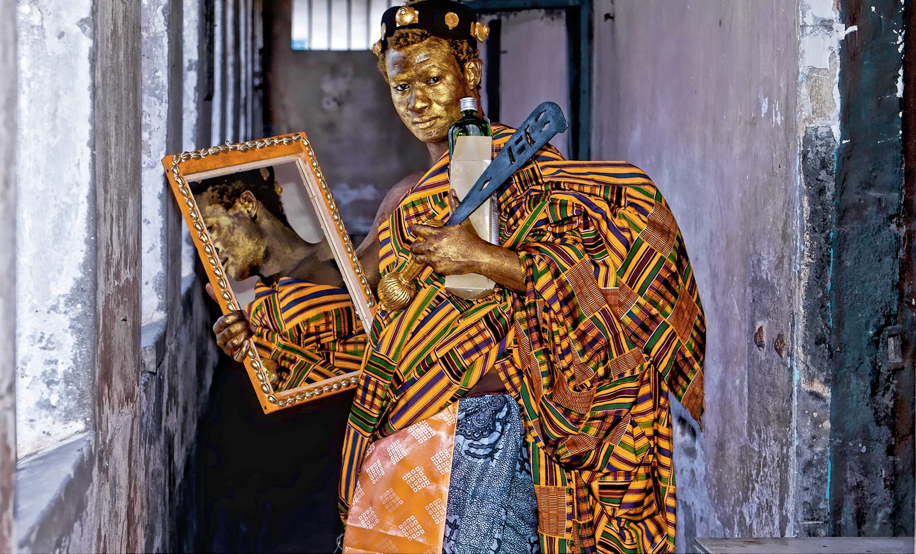 Bernard Akoi-Jackson, Untitled (Goldman) (2012) (image courtesy the artist)