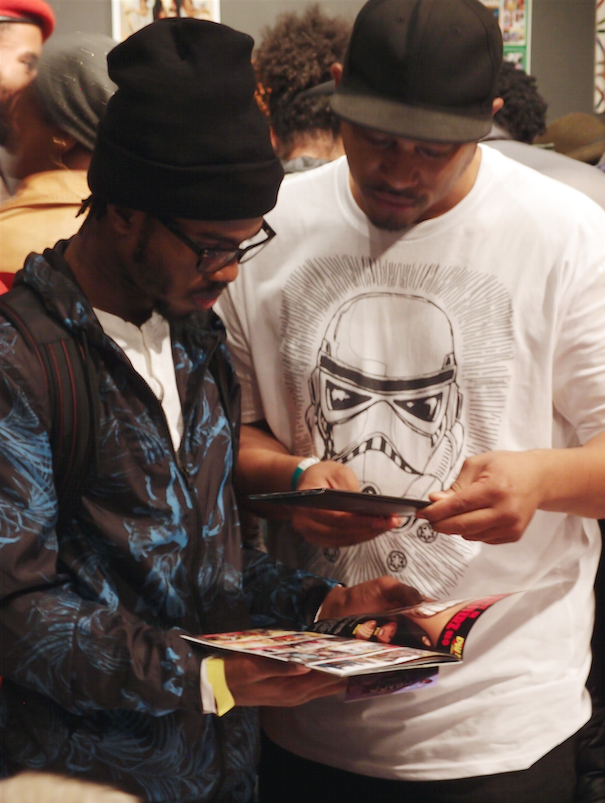 Blerds in the process of bleeking out (click to enlarge)