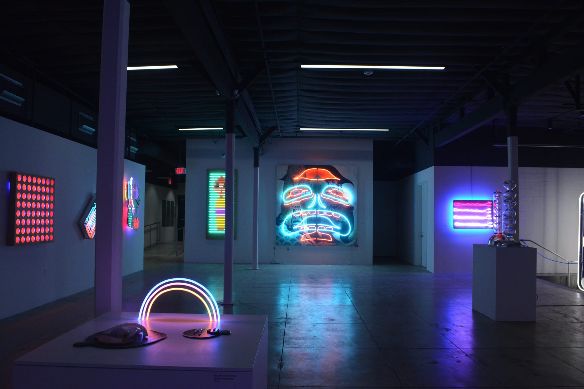 Installation view, Museum of Neon Art, Glendale