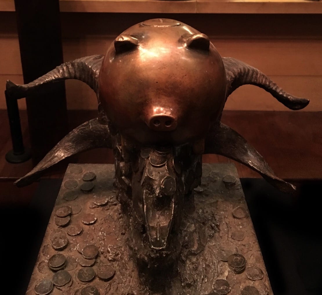 One of Michel Elefteriades' confiscated sculptures (all images courtesy the artist)