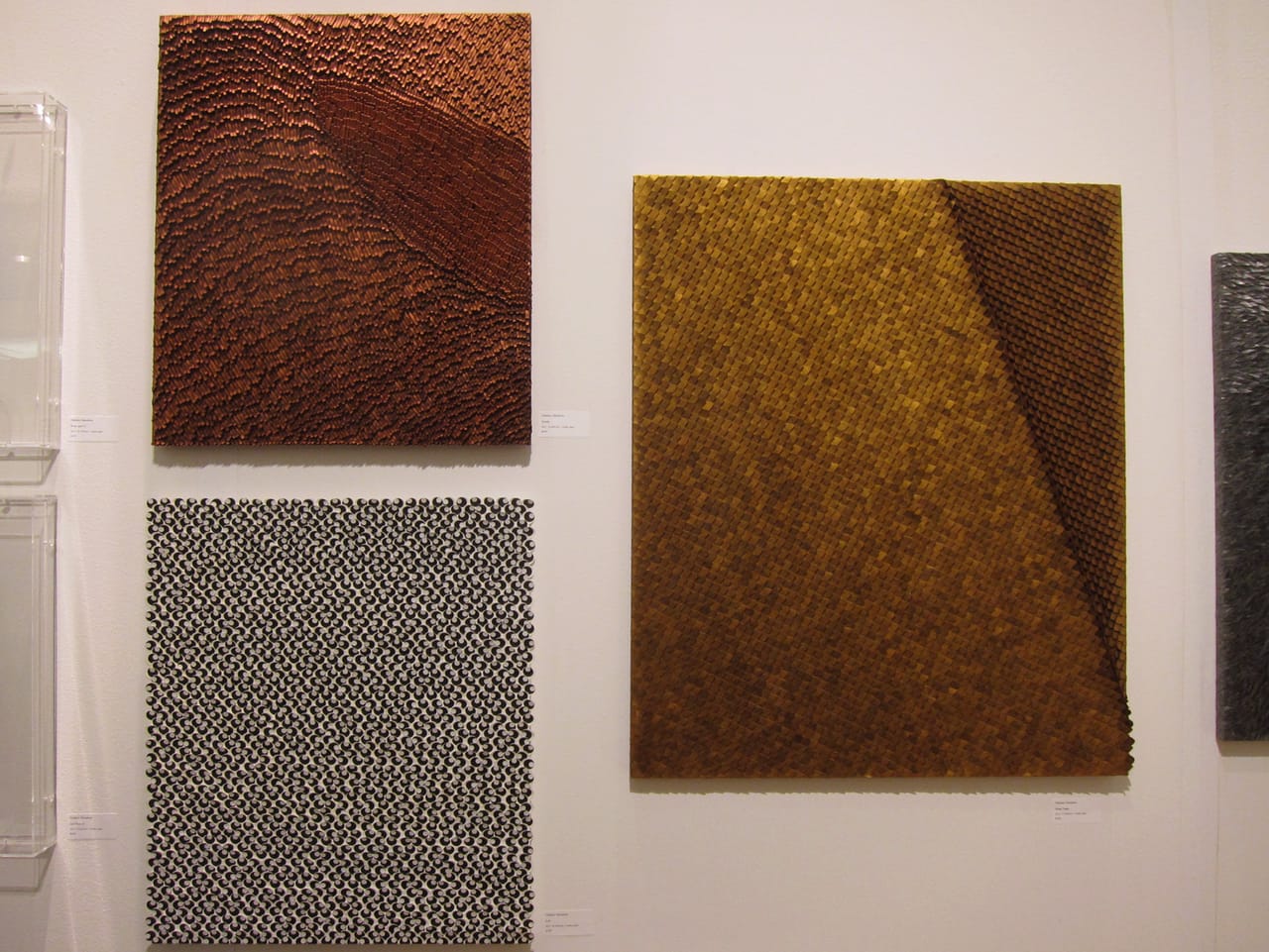 Paper works by Hidehito Matsubara at YOD Gallery