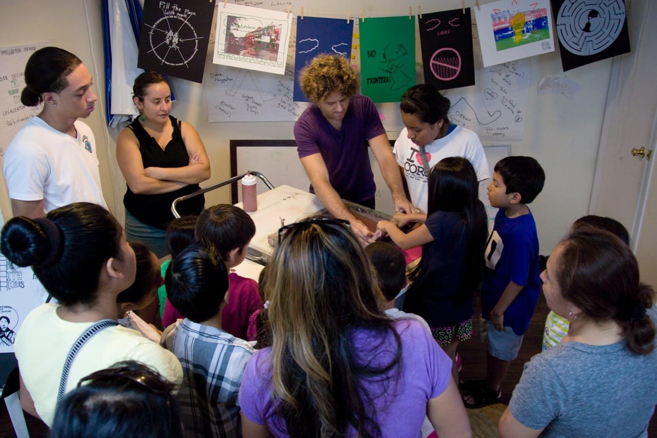 Mobile Printing at Immigrant Movement International