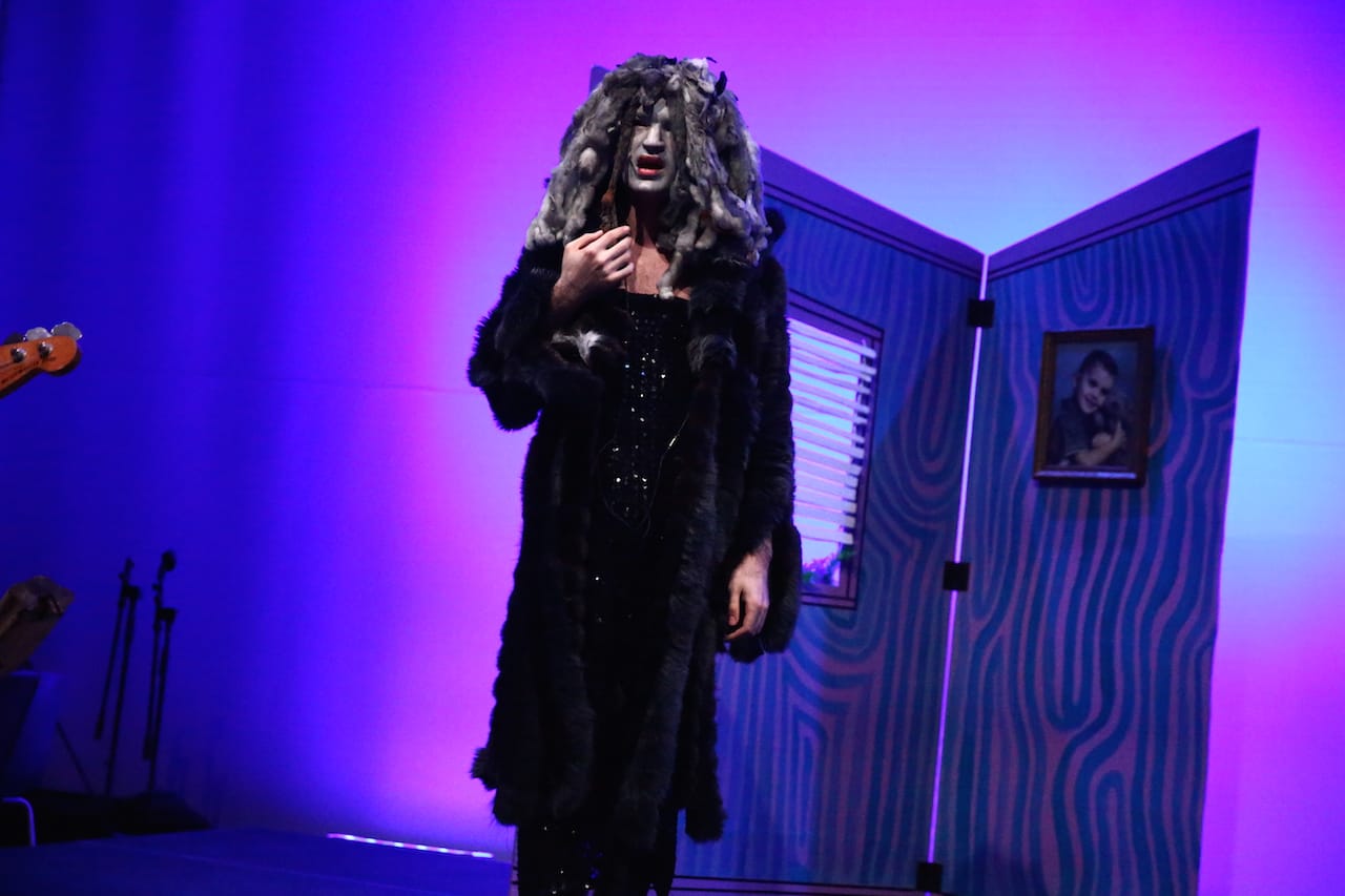 Felix Bernstein,&nbsp;'Bieber Bathos Elegy,' performed on January 15, 2016 at the Whitney Museum of American Art