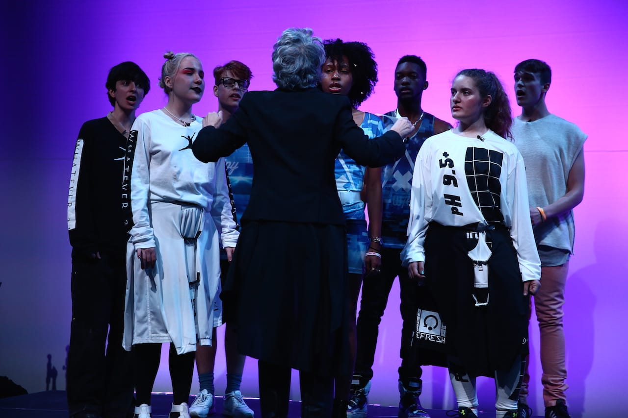 Felix Bernstein,&nbsp;'Bieber Bathos Elegy,' performed on January 15, 2016 at the Whitney Museum of American Art