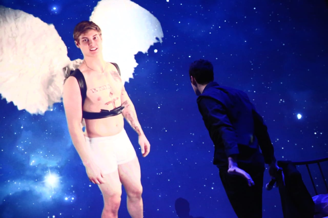 Felix Bernstein,&nbsp;'Bieber Bathos Elegy,' performed on January 15, 2016 at the Whitney Museum of American Art