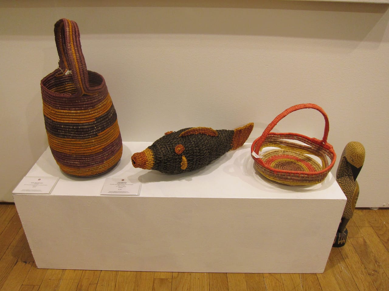 Works by Linda Marathuwarr and Judy Manany at Rebecca Hossack